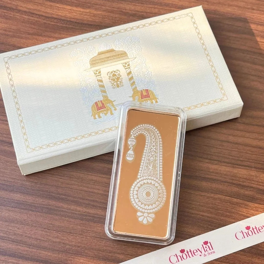 Kalangi, Bar Shape, 100 Grams, 999 Purity Silver Coin - Ready To Ship