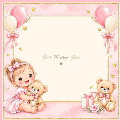 Hello Little Girl 10g Silver Gift Set