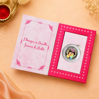 Happy Rakhi 1g Shagun Silver Coin