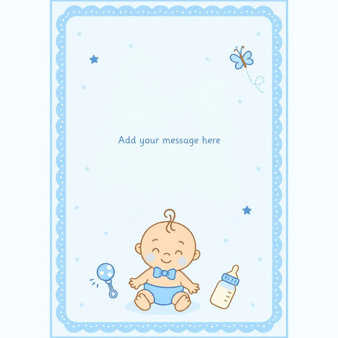 Tiny Blessings – Baby Boy 6 Silver Coin Folder Box (1 g Each)