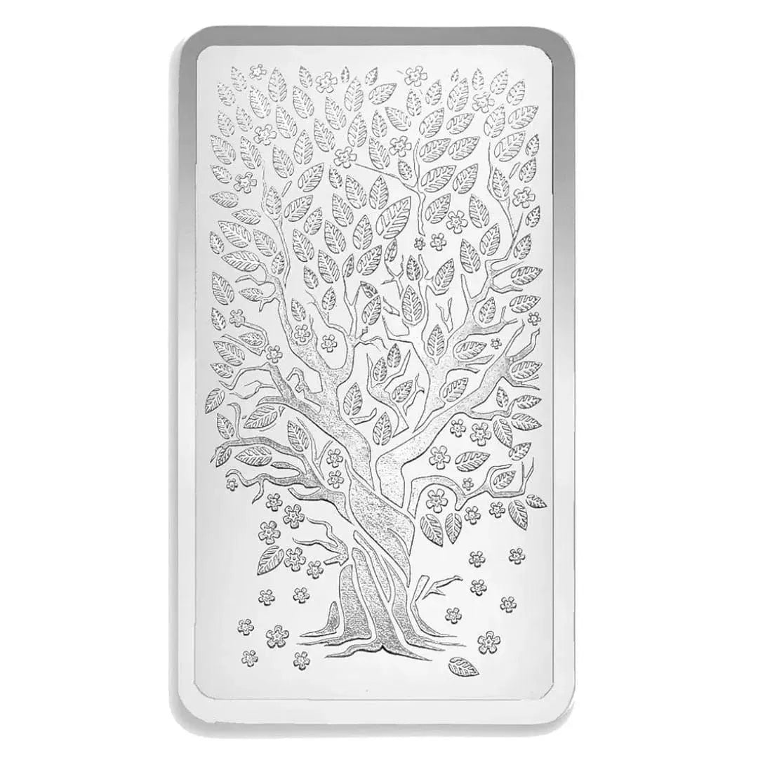 Banyan Tree, Bar shape, 1kg, 999 Pure Silver Coin