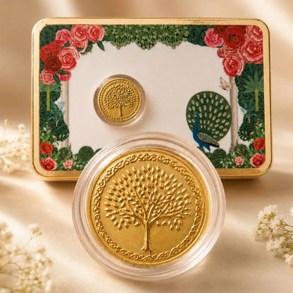 100mg Gold Banyan Tree Card