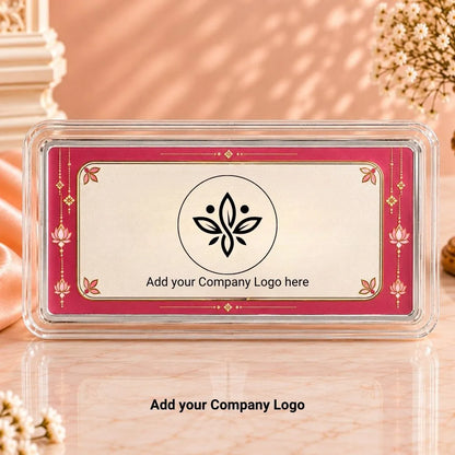 Leaf in Hand 500g Premium Banyan Tree Silver Bar with Elegant Gift Box
