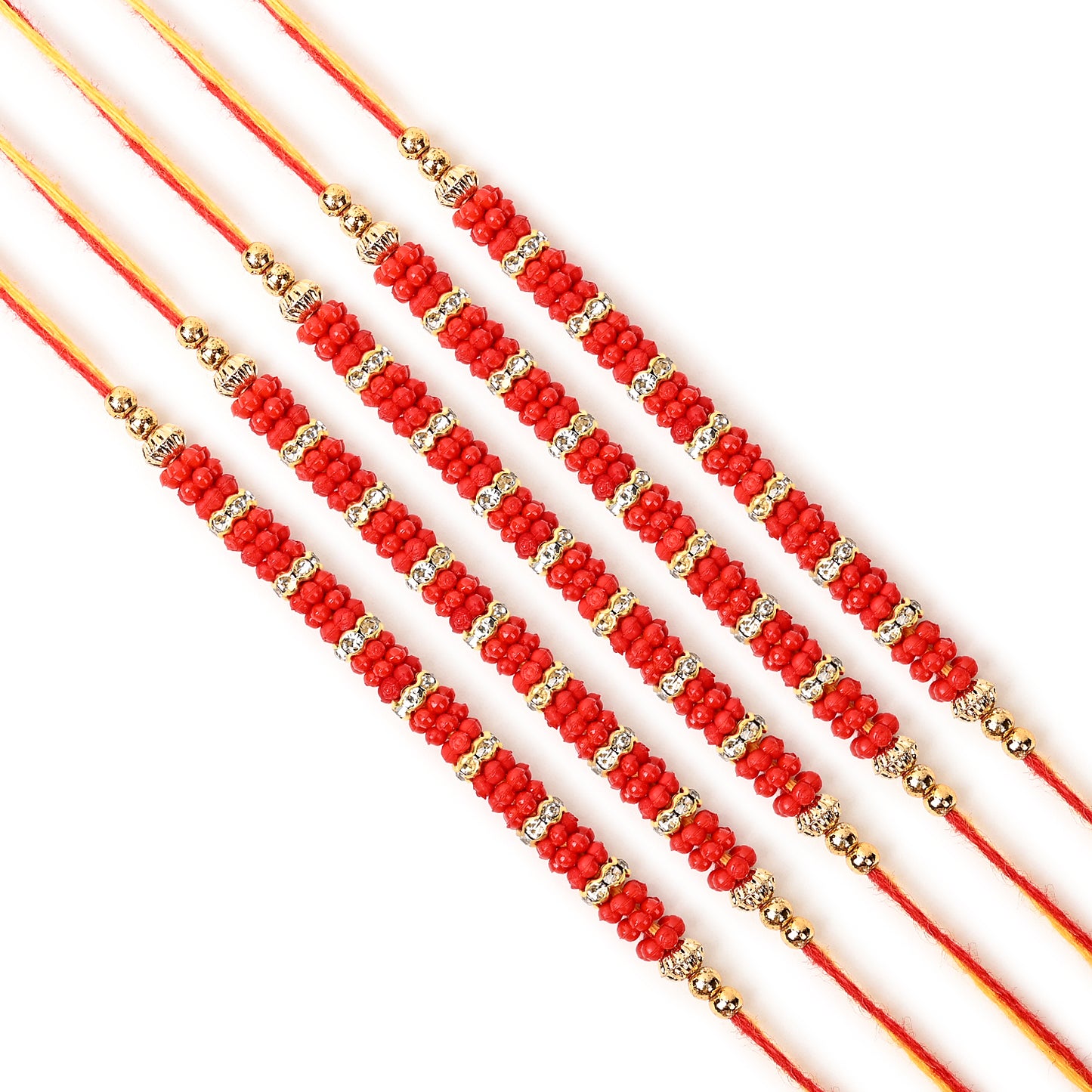 Handcrafted Men's Rakhi Set of 5