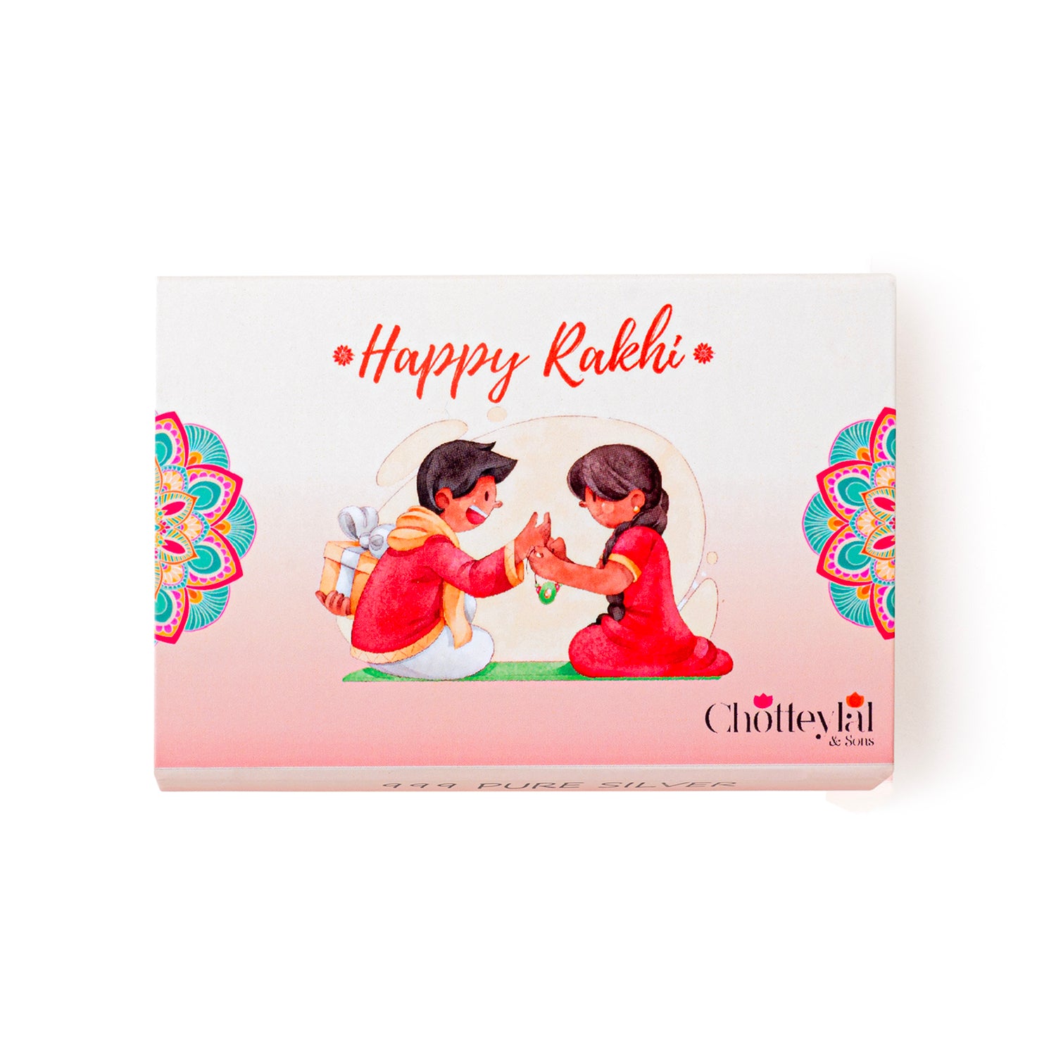 CHOTTEY LAL AND SONS Pure 999 Silver ACPL Rakhi Coin For Gifting Raksha Bandhan Coin Best Wishes  10 Grams