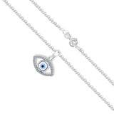 The Eye of Grace Silver Chain Pendent