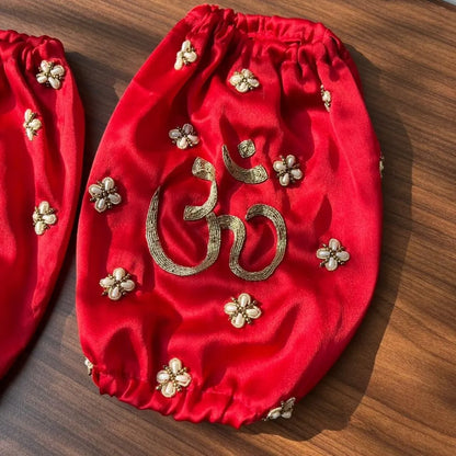 Premium Om Chooda Cover and Box Set for Wedding Ceremonies