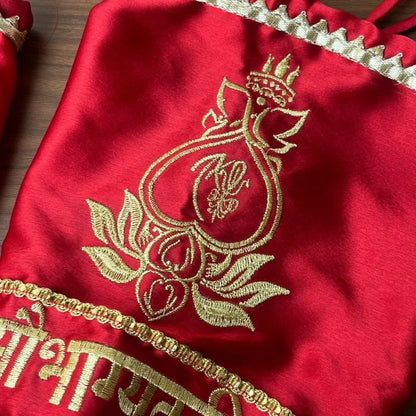 Sada Saubhagyavati Chooda Cover with Ganesh Ji Chooda Box Combo Set