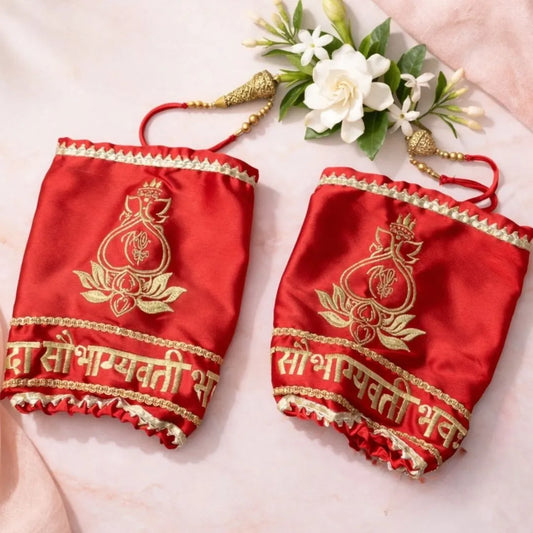 Traditional Sada Saubhagyavati Chooda Cover with Auspicious Design