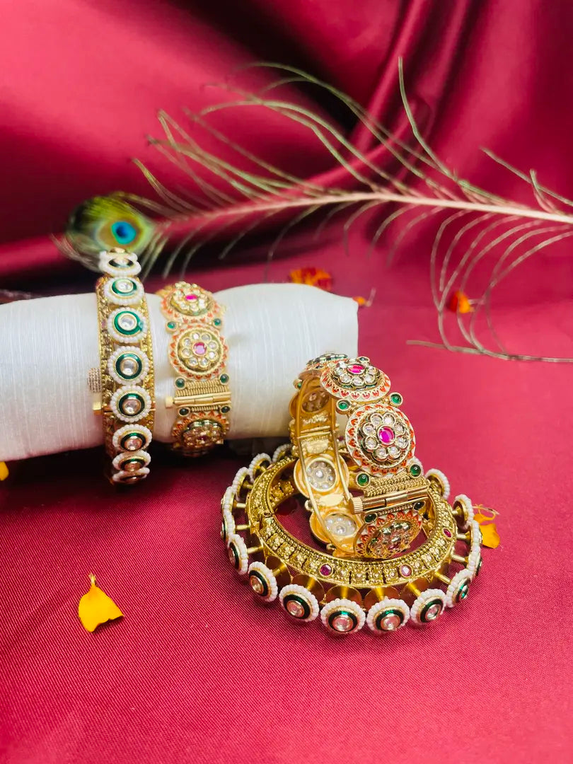 Vintage Gold Kada sets