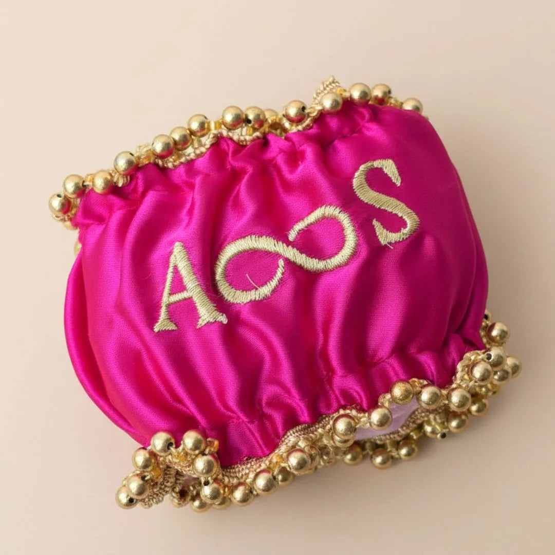 Gaana With Pink & Ivory Premium Customised Gaana Cover