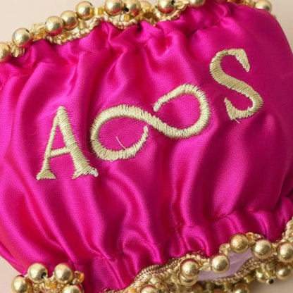 Gaana With Pink & Ivory Premium Customised Gaana Cover