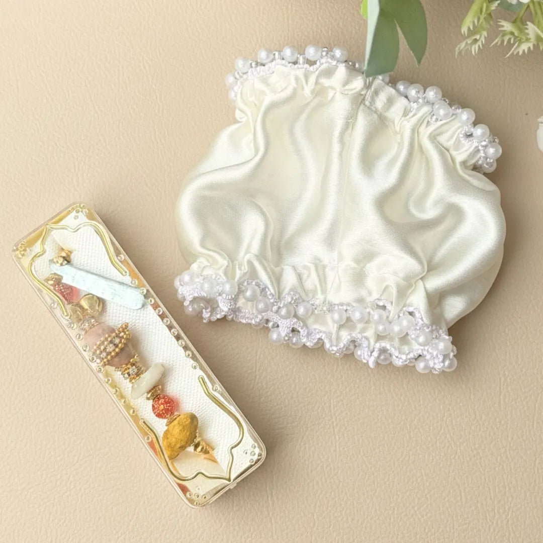 Gaana With Pink & Ivory Premium Customised Gaana Cover