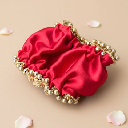 Gaana With Red & Ivory Premium Traditional Gaana Cover