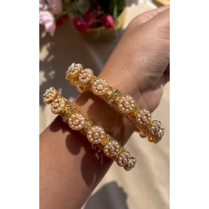 Mogra Patcheli Kada Bangles