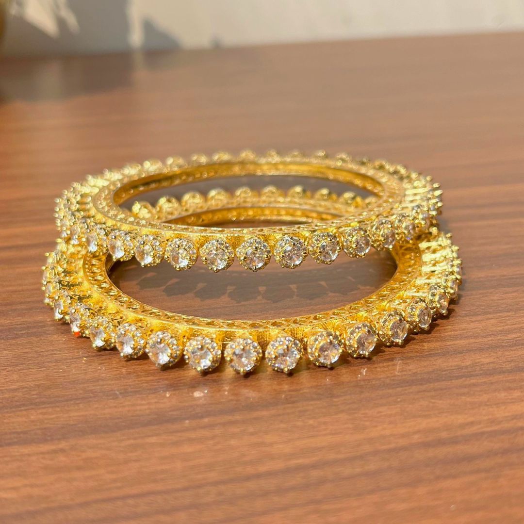 Meena Floral Kada Bangles