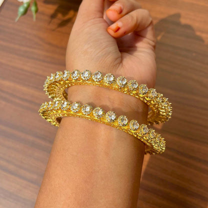 Meena Floral Kada Bangles