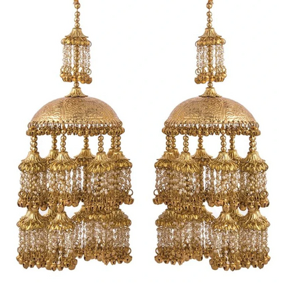 Golden Antique Style Bridal Kaleera