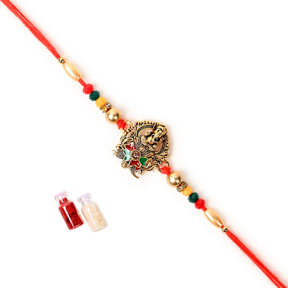 Men's Rakhi- Beautiful Ganesh ji  Design