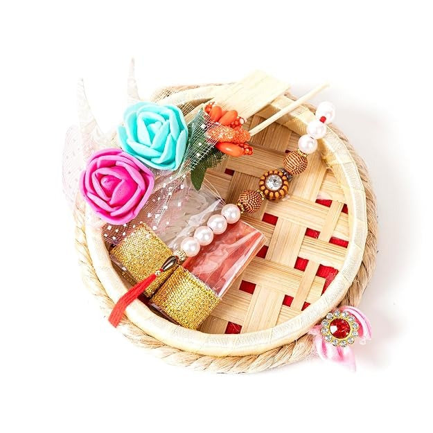 Arpan Rakhi With Mini Tilak Tray Set