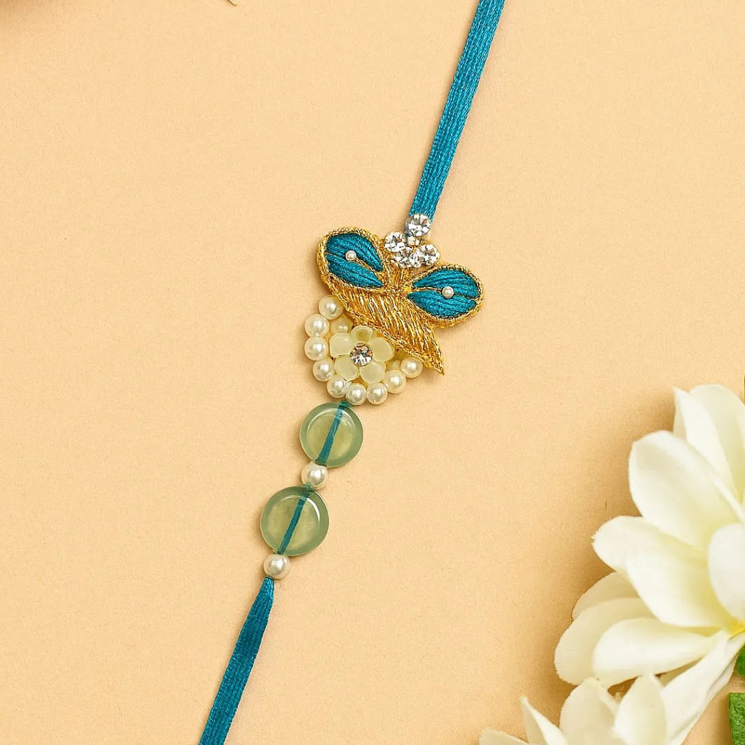 Tied In Teal - Men's Rakhi