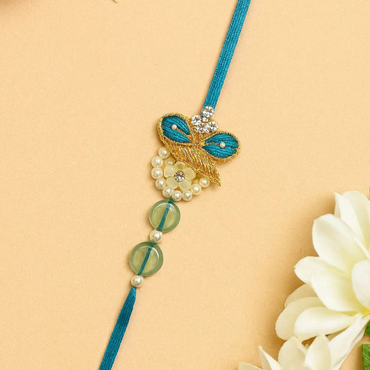 Tied In Teal - Men's Rakhi