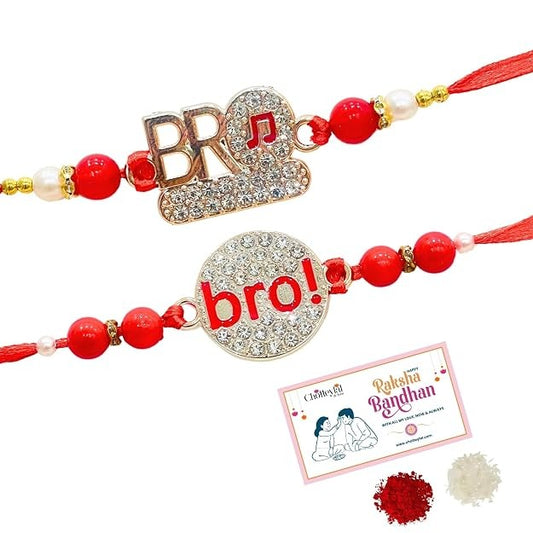 Dil Se Bro Rakhi Set of 2