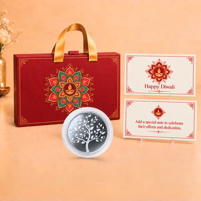 Samriddhi Rangoli 1g Gift Coin - Add Logo/Text