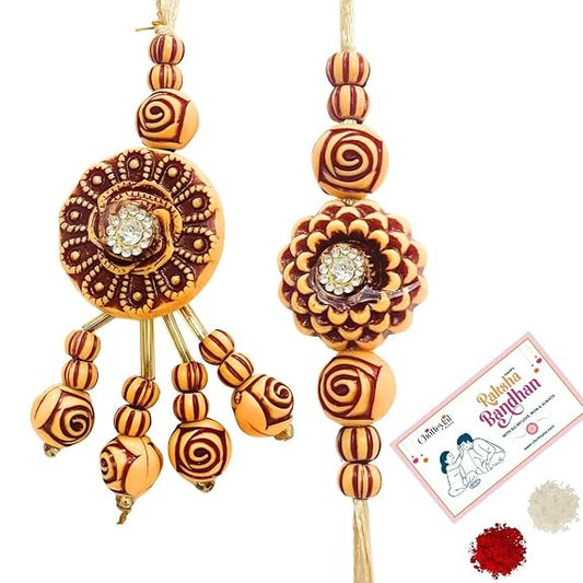 Divya Kamal Bhaiya Bhabi Rakhi Set