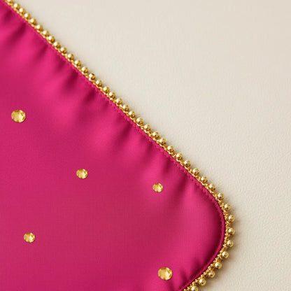 Dark Pink Mehendi Mat