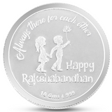 Silver Rakhi Coin- 10 grams 999 purity