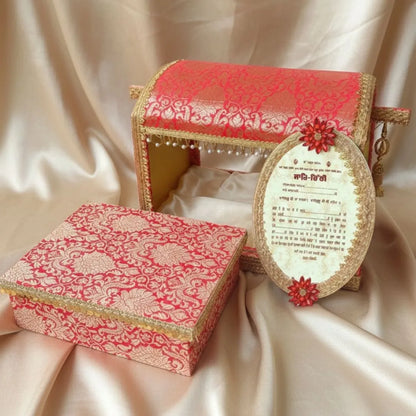 Premium Musical Sahe Chitthi / Punjabi Lagan Patrika for Weddings