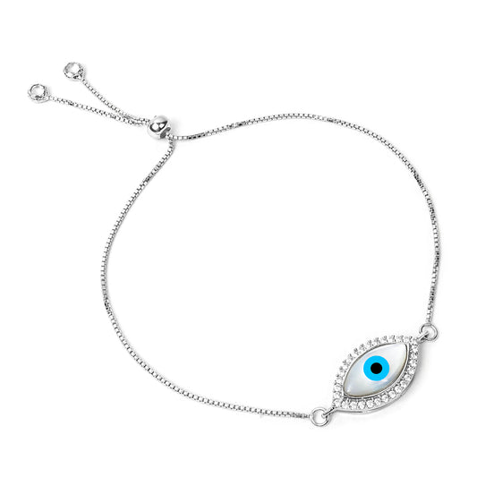 The infinite bliss silver bracelet