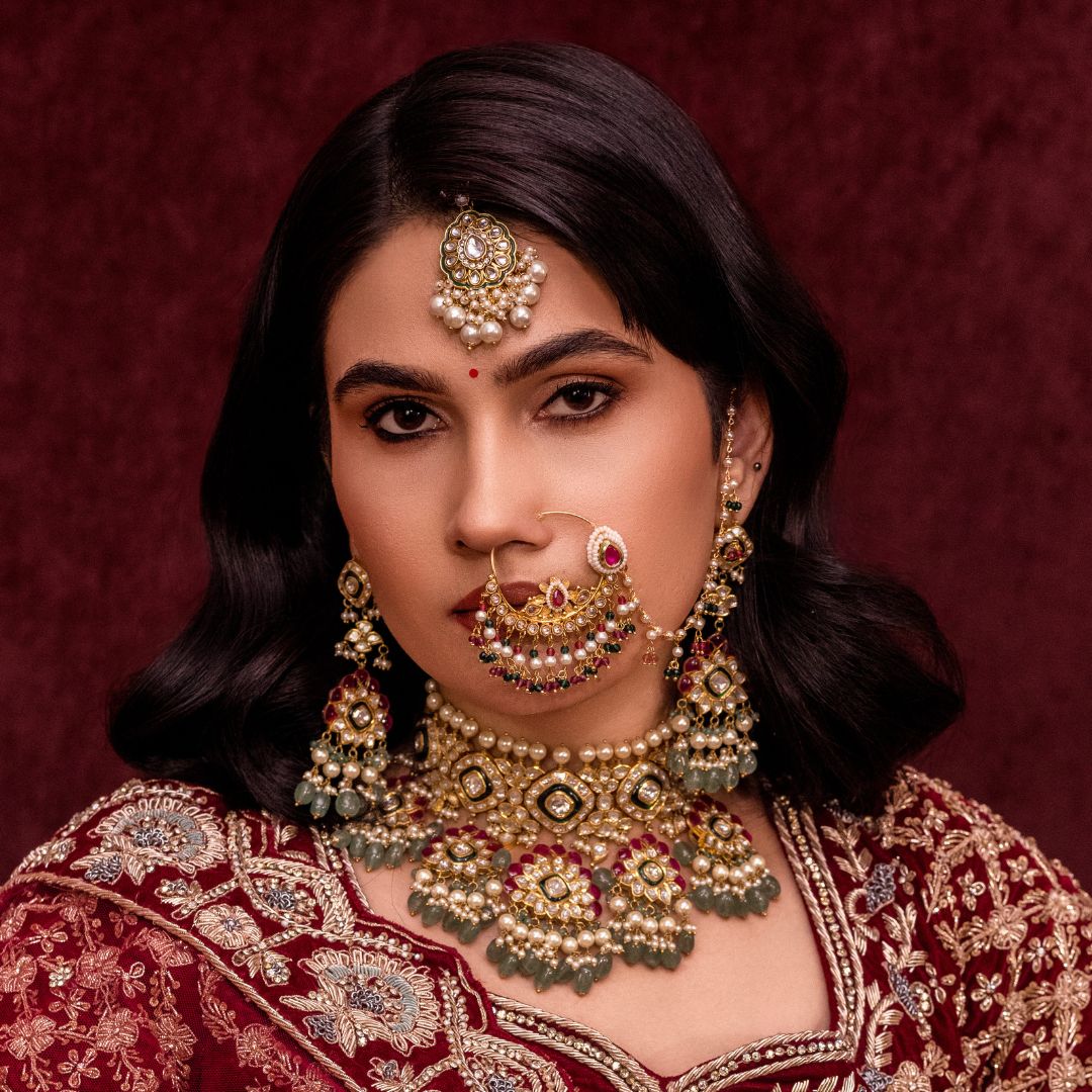 Luxe Choker Set - 22K Gold Plated, 92.5 Silver