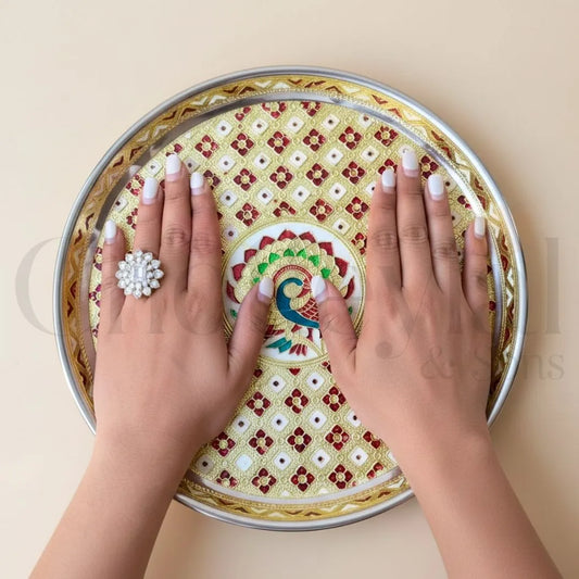 Griha Pravesh Ceremony Essentials – Premium Thali