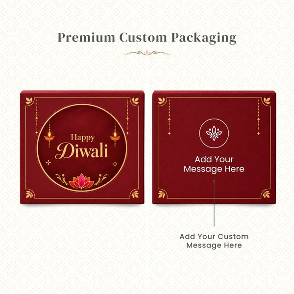 Box or packaging logo and message customisation preview