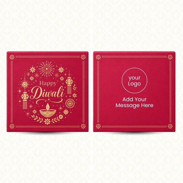 Box or packaging logo and message customisation preview