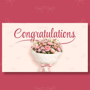 Congratulations and Best Wishes Card