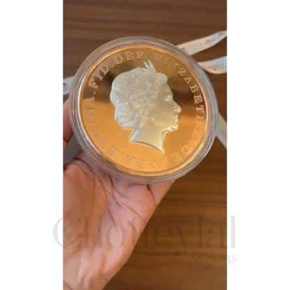 999 Pure Silver Queen Coin (500 g) – A Regal Treasure for Premium Gifting