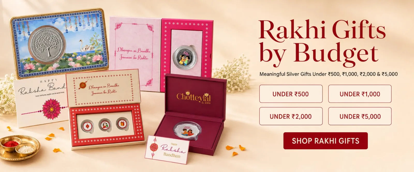 Rakhi Gifts by Budget: Meaningful Silver Gifts Under ₹500, ₹1,000, ₹2,000 and ₹5,000
