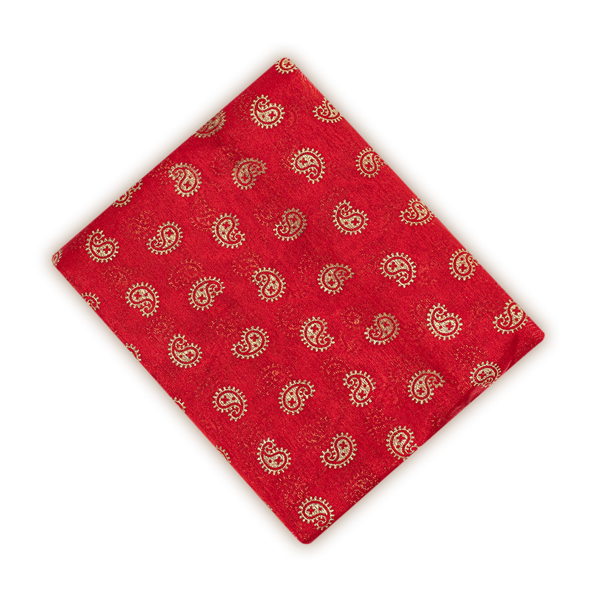 Set of 5/10 Chanderi Cotton, Red Block Printing Pagadi for Groom