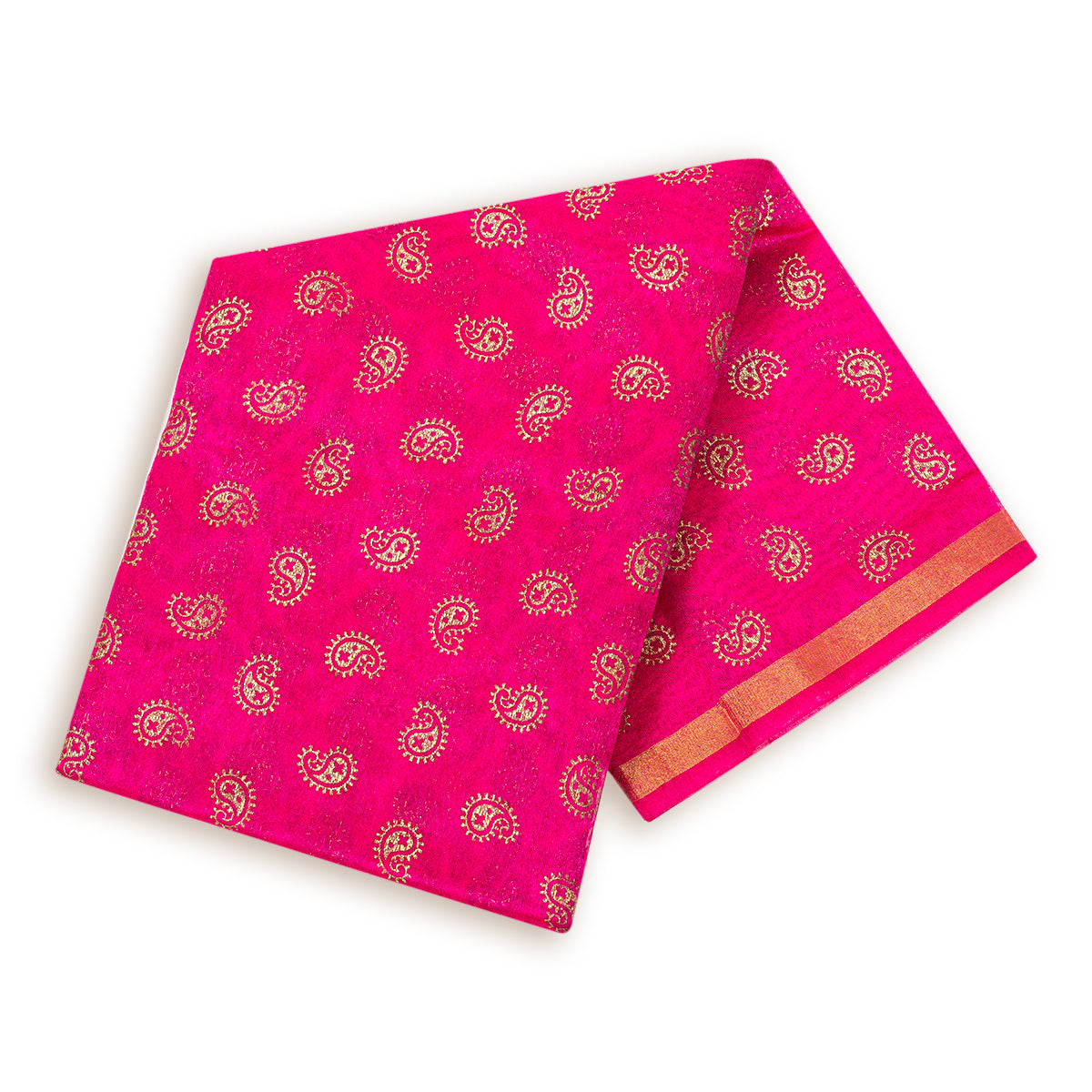 Set of 5/10 Chanderi Cotton, Rani Pink Block Printing Pagadi Safa for Groom