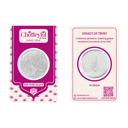 999 Banyan Tree Silver Coin