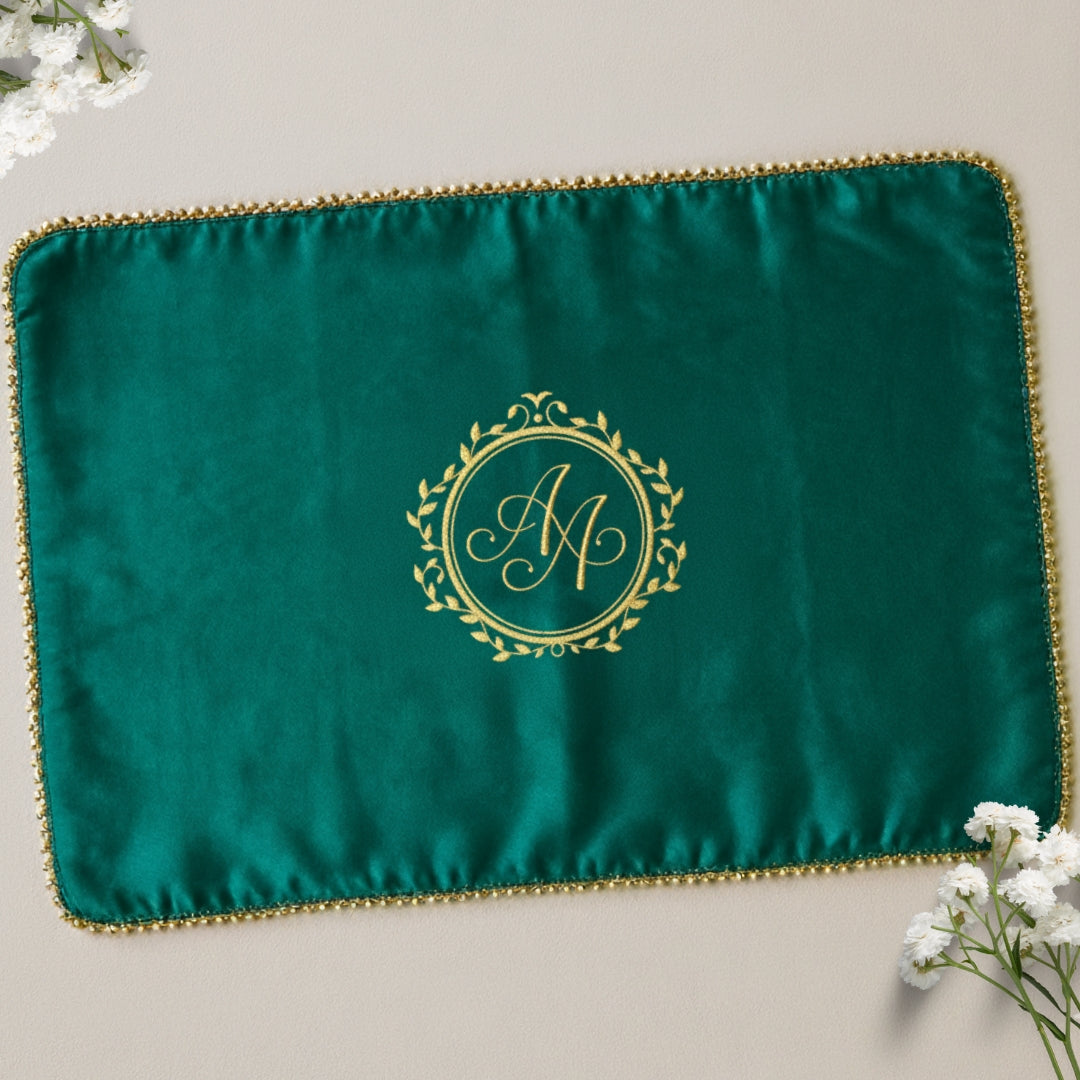 Green Mehndi Mat Customizable With Logo
