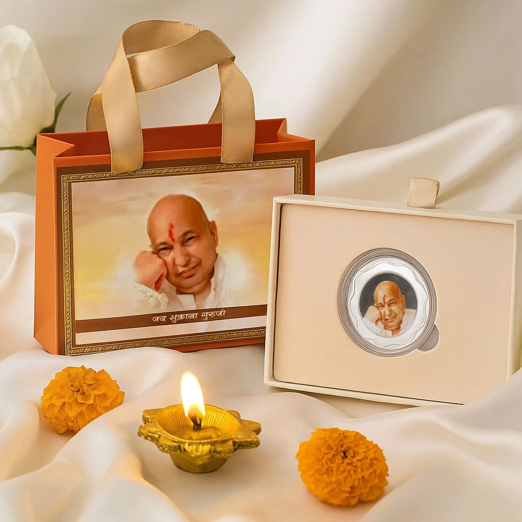 Jai Guruji  – 999 Purity 5 gm Silver Coins