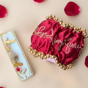 Guruji Blessings Always - Premium Red Gaana Cover - Ships Immediately