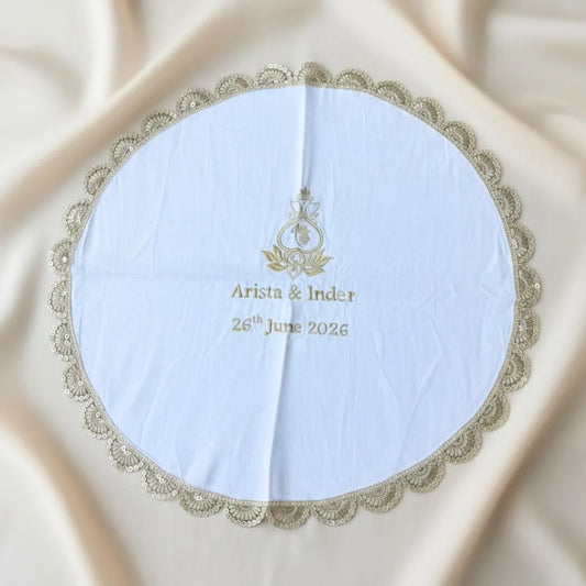 Wedding Ritual Hand Thaapa – Customised with Logo and 2 Line Taxt