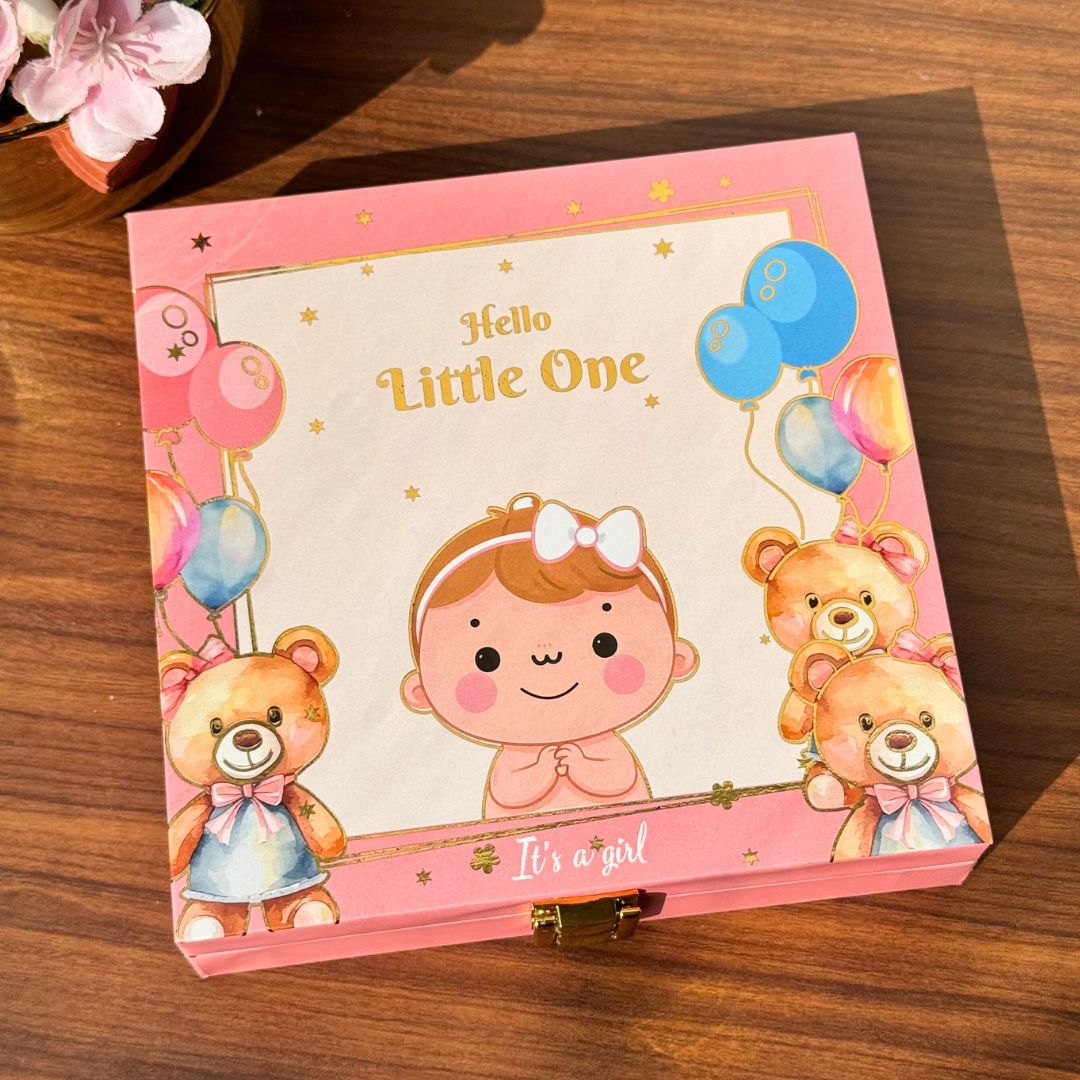 Hello Little Girl, 10 Gram, Round, 999 Pure Silver Coin Box Set