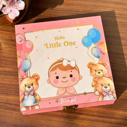 Hello Little Girl, 10 Gram, Round, 999 Pure Silver Coin Box Set