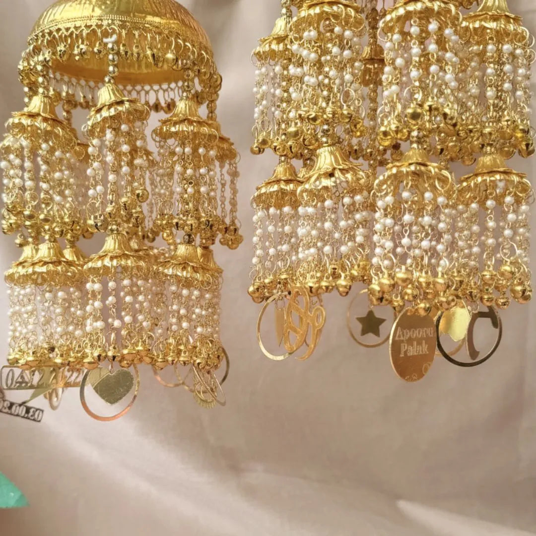 Premium Designer Golden Kaleera for Luxurious Celebrations